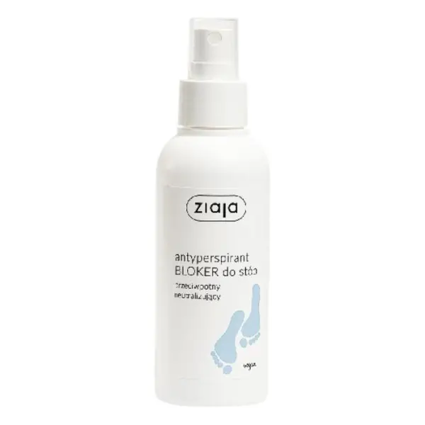 ZIAJA Stopy antyperspirant bloker do stóp, 100 ml