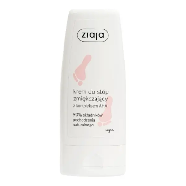 ZIAJA Stopy krem do stóp zmiękczający z AHA, 60 ml