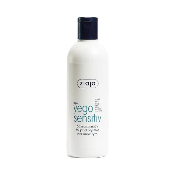ZIAJA Yego Sensitiv Żel pod prysznic dla mężczyzn oczyszczający, 300ml