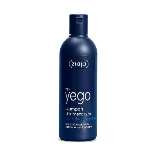 ZIAJA Yego Szampon przeciwłupieżowy dla mężczyzn, 300ml
