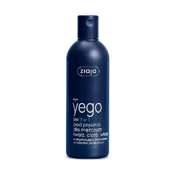 ZIAJA Yego Żel pod prysznic 3w1 dla mężczyzn, 300ml