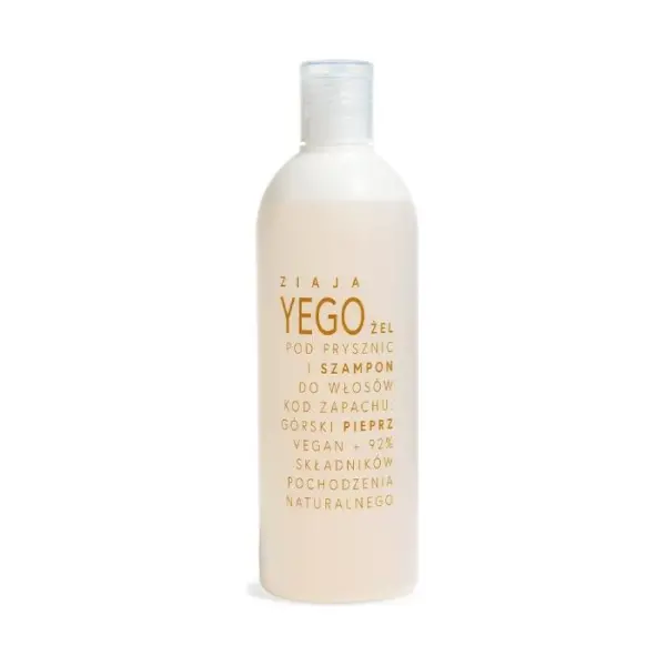 Ziaja Yego Żel-szampon pod prysznic górski pieprz, 400ml