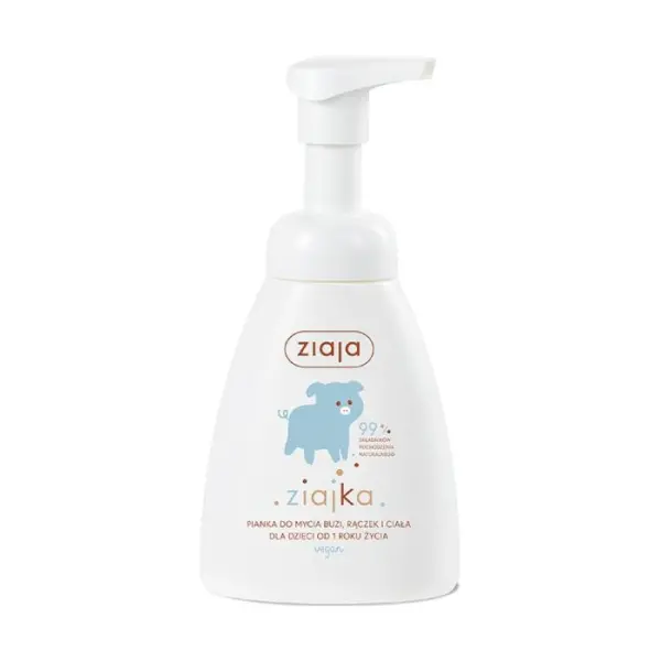 ZIAJA ZIAJKA Pianka do mycia buzi rączek, 250ml
