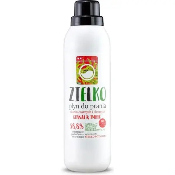 Zielko Płyn do prania tkanin czarnych i ciemnych 1 l