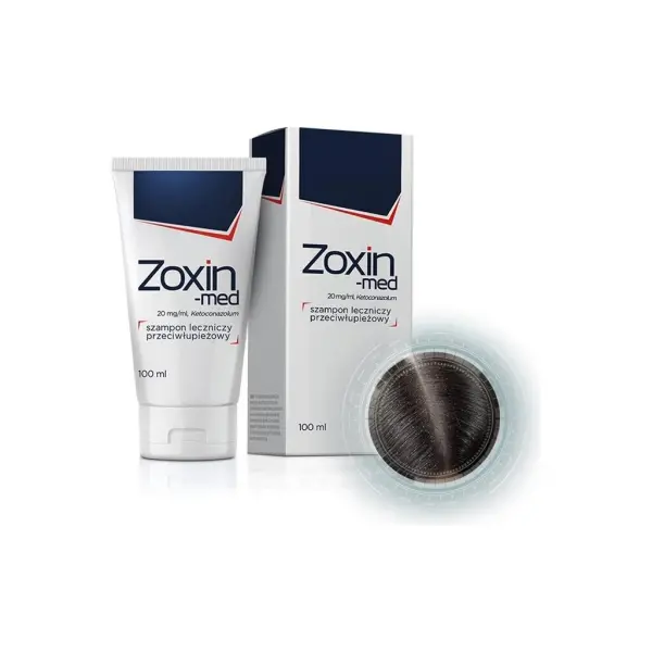 Zoxin-med szampon przeciwłupieżowy leczniczy 100ml