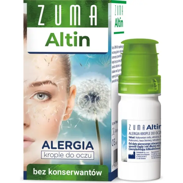 ZUMA Altin krople do oczu, 10 ml