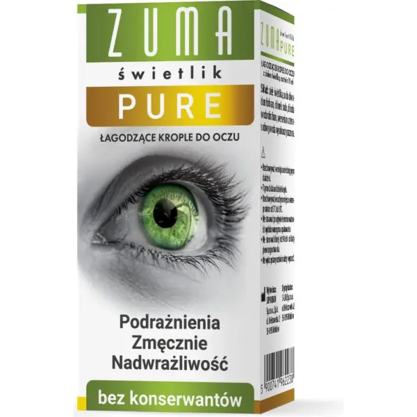ZUMA ŚWIETLIK PURE krople do oczu 10 ml