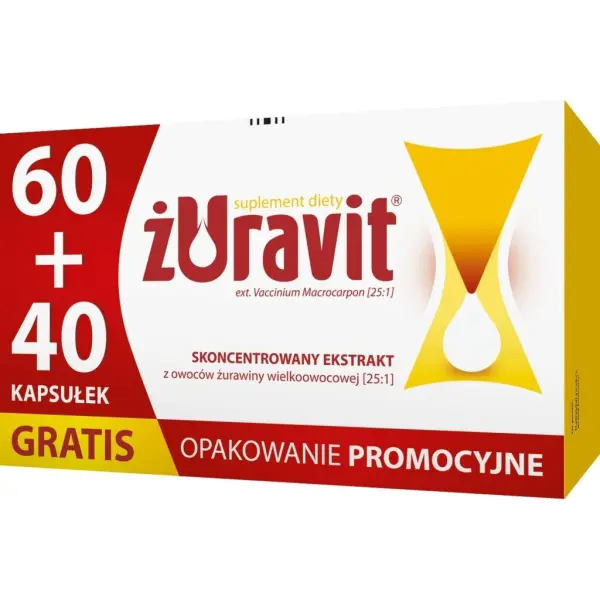 Żuravit 60 + 40 kapsułek