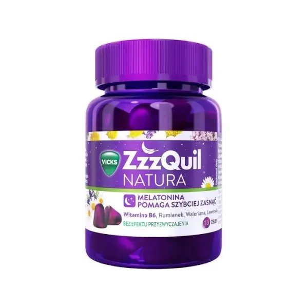 Zzzquil Natura żelki na sen 30 sztuk